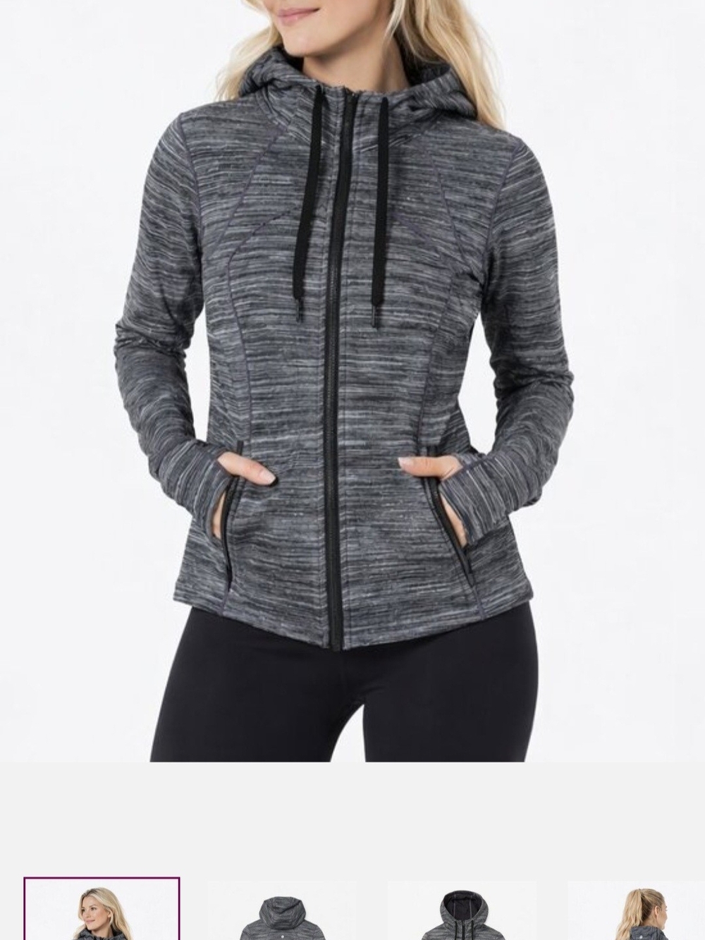 Bundle of 5 Lululemon Define Jackets Size 4 US Hooded Full Zip Activewear